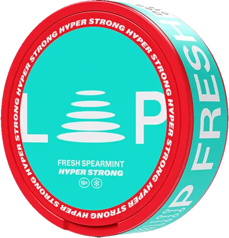 LOOP Fresh Spearmint Hyper Strong-Nikotinbeutel-Gigasnus.de