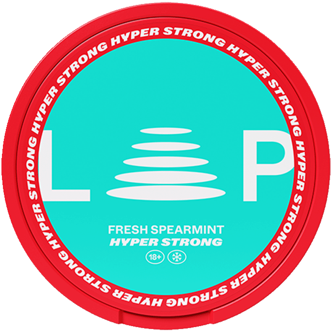 LOOP Fresh Spearmint Hyper Strong-Nikotinbeutel-Gigasnus.de