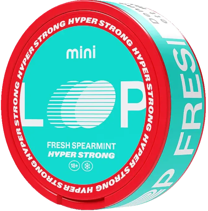 LOOP Fresh Spearmint Mini Hyper Strong-Nikotinbeutel-Gigasnus.de