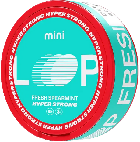 LOOP Fresh Spearmint Mini Hyper Strong-Nikotinbeutel-Gigasnus.de