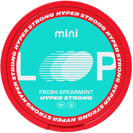 LOOP Fresh Spearmint Mini Hyper Strong-Nikotinbeutel-Gigasnus.de