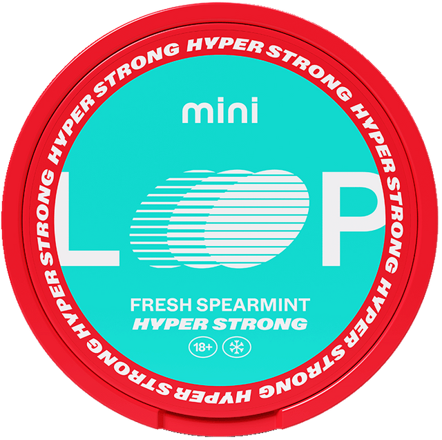 LOOP Fresh Spearmint Mini Hyper Strong-Nikotinbeutel-Gigasnus.de