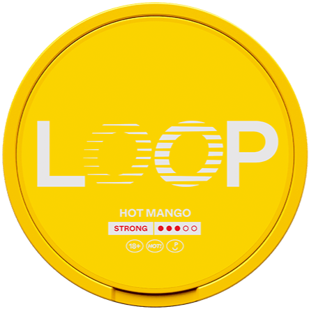 LOOP Hot Mango Strong-Nikotinbeutel-Gigasnus.de