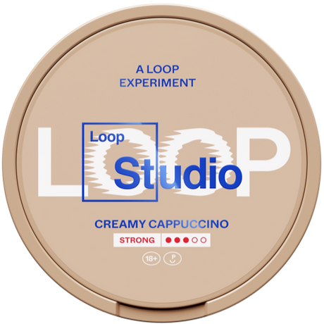 LOOP Creamy Cappuccino Strong-Nikotinbeutel-Gigasnus.de