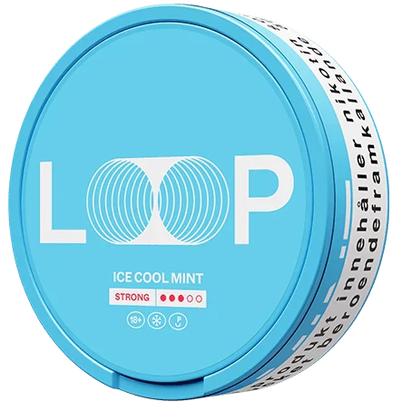 LOOP Ice Cool Mint Strong-Nikotinbeutel-Gigasnus.de
