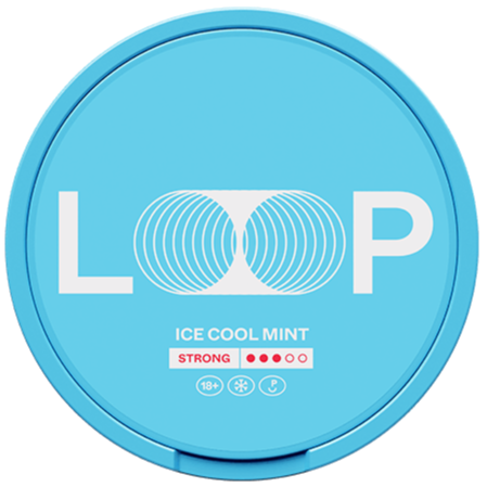 LOOP Ice Cool Mint Strong-Nikotinbeutel-Gigasnus.de