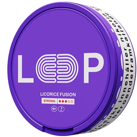 LOOP Licorice Fusion Strong-Nikotinbeutel-Gigasnus.de