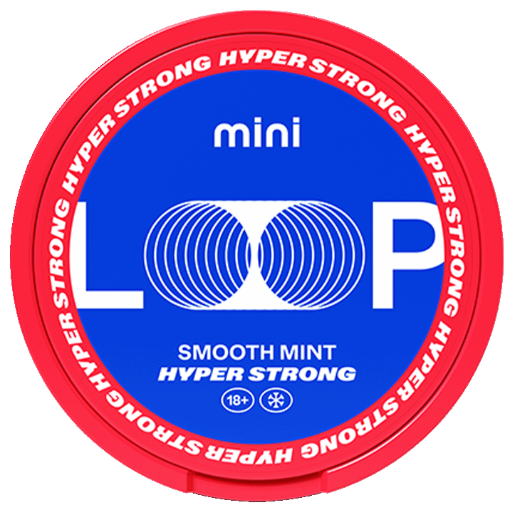 LOOP Smooth Mint Mini Hyper Strong-Nikotinbeutel-Gigasnus.de