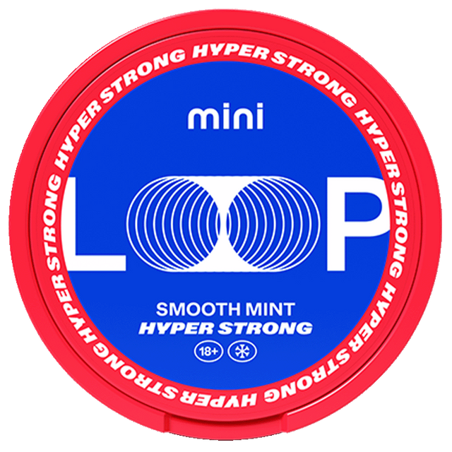 LOOP Smooth Mint Mini Hyper Strong-Nikotinbeutel-Gigasnus.de