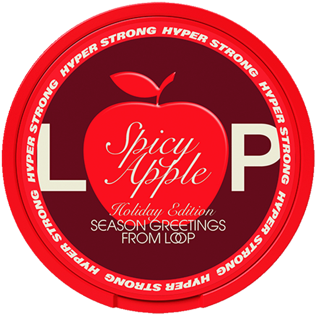 LOOP Spicy Apple Hyper Strong Limited Edition-Nikotinbeutel-Gigasnus.de