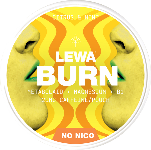 Lewa Burn Citrus & Mint-Nikotinfreier Snus-Gigasnus.de