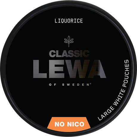 Lewa Classic Liquorice No Nico-Nikotinfreier Snus-Gigasnus.de