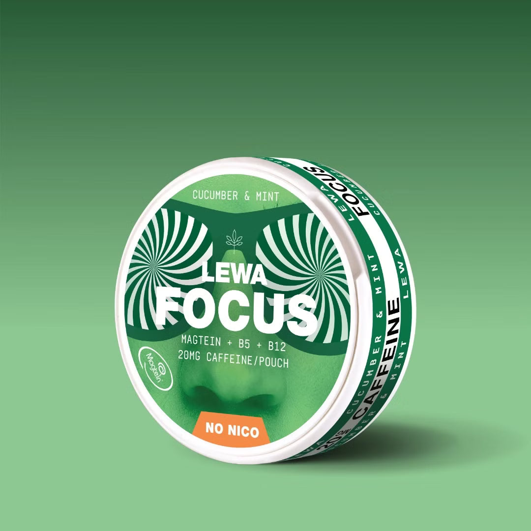 Lewa Focus Cucumber & Mint-Nikotinfreier Snus-Gigasnus.de