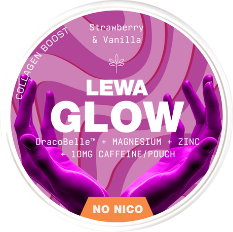 Lewa Glow Strawberry & Vanilla-Nikotinfreier Snus-Gigasnus.de