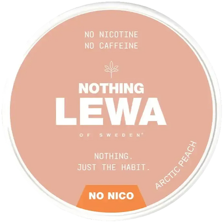 Lewa Nothing Arctic Peach No Nico-Nikotinfreier Snus-Gigasnus.de