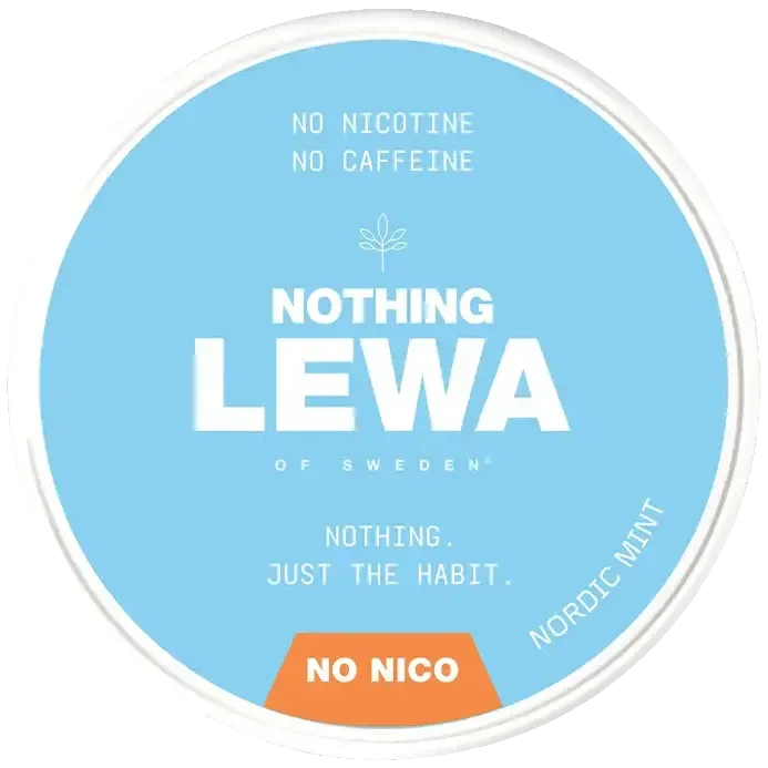 Lewa Nothing Nordic Mint No Nico-Nikotinfreier Snus-Gigasnus.de