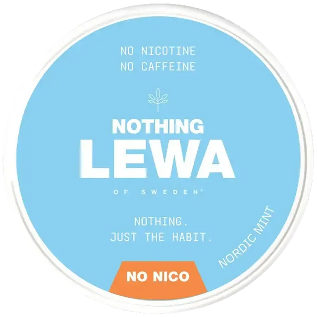 Lewa Nothing Nordic Mint No Nico-Nikotinfreier Snus-Gigasnus.de