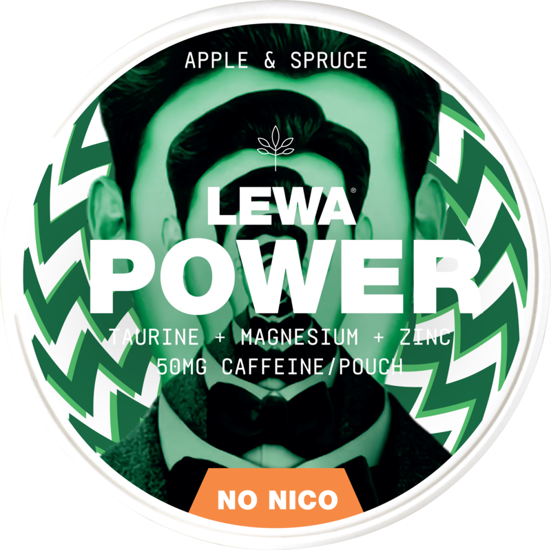 Lewa Power Apple & Spruce-Nikotinfreier Snus-Gigasnus.de