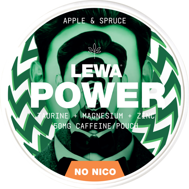 Lewa Power Apple & Spruce-Nikotinfreier Snus-Gigasnus.de