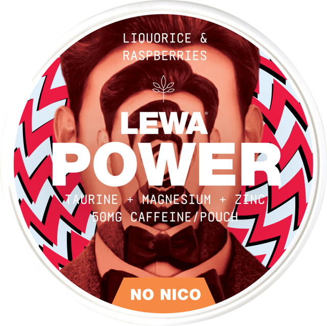 Lewa Power Raspberry & Liquorice-Nikotinfreier Snus-Gigasnus.de