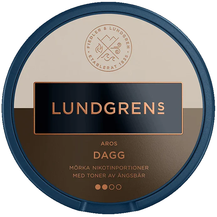 Lundgrens Aros Dagg All White-Nikotinbeutel-Gigasnus.de