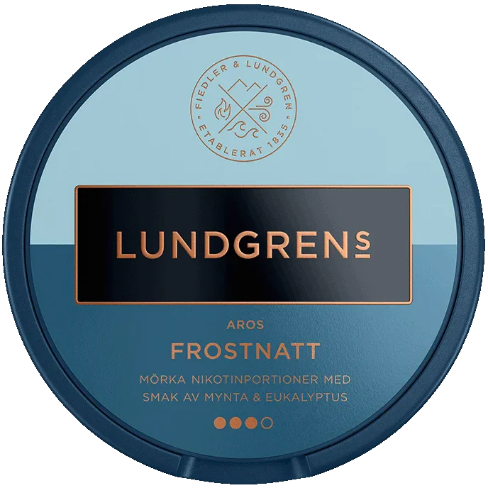Lundgrens Aros Frostnatt All White-Nikotinbeutel-Gigasnus.de