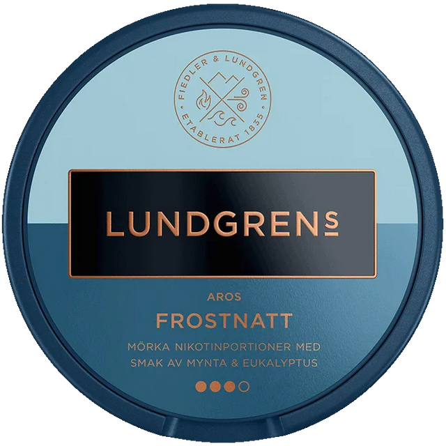 Lundgrens Aros Frostnatt All White-Nikotinbeutel-Gigasnus.de