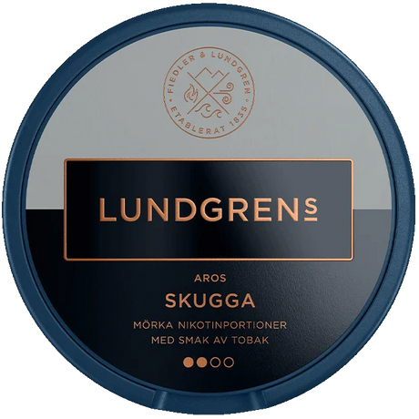 Lundgrens Aros Skugga All White-Nikotinbeutel-Gigasnus.de