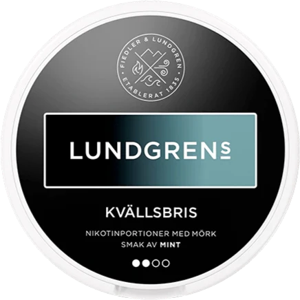 Lundgrens Kvällsbris All White-Nikotinbeutel-Gigasnus.de