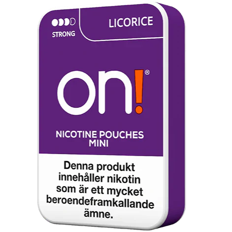On! Licorice 6mg-Nikotinbeutel-Gigasnus.de