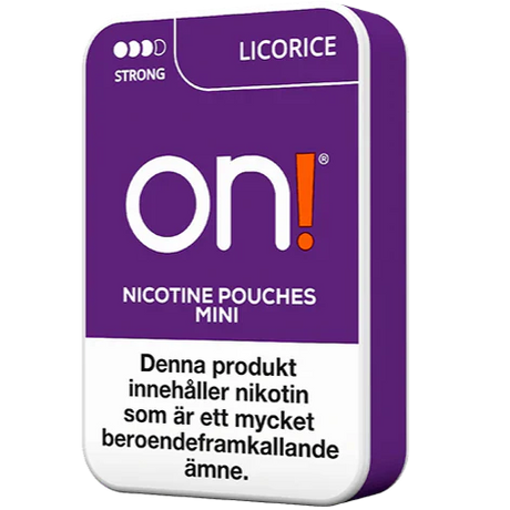 On! Licorice 6mg-Nikotinbeutel-Gigasnus.de