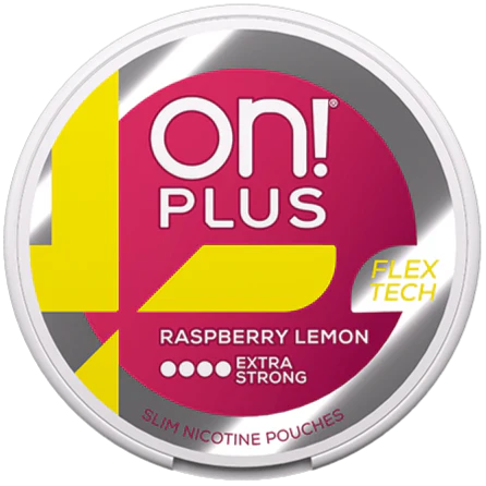 On! Plus Raspberry Lemon Extra Strong-Nikotinbeutel-Gigasnus.de