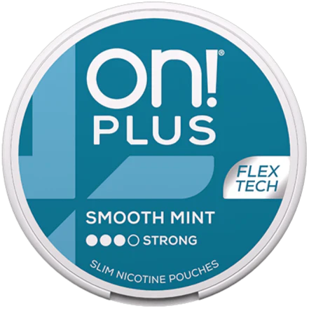 On! Plus Smooth Mint Slim Strong-Nikotinbeutel-Gigasnus.de