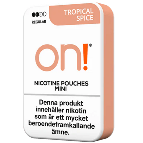 On! Tropical Spice 3mg-Nikotinbeutel-Gigasnus.de