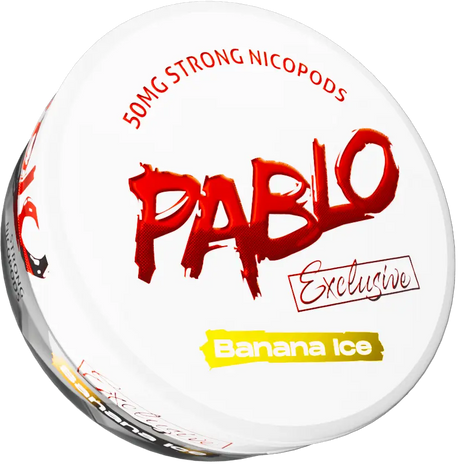 Pablo Exclusive Banana Ice-Nikotinbeutel-Gigasnus.de