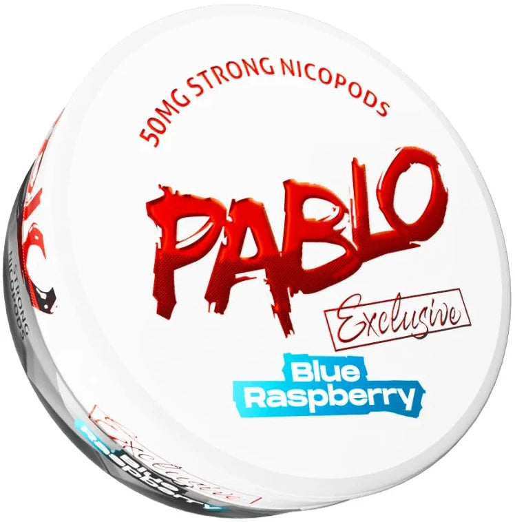 Pablo Exclusive Blue Raspberry-Nikotinbeutel-Gigasnus.de