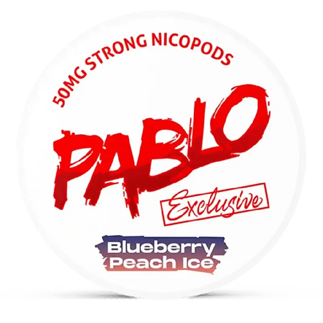 Pablo Exclusive Blueberry Peach Ice