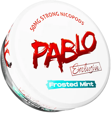 Pablo Exclusive Frosted Mint-Nikotinbeutel-Gigasnus.de