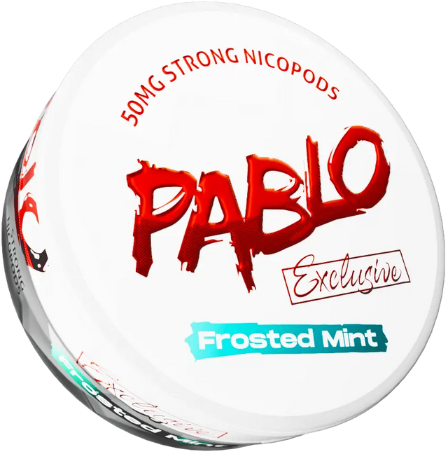 Pablo Exclusive Frosted Mint-Nikotinbeutel-Gigasnus.de
