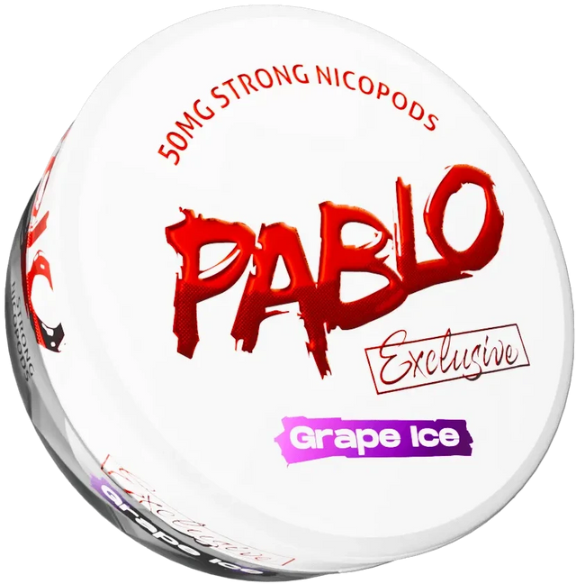 Pablo Exclusive Grape Ice-Nikotinbeutel-Gigasnus.de