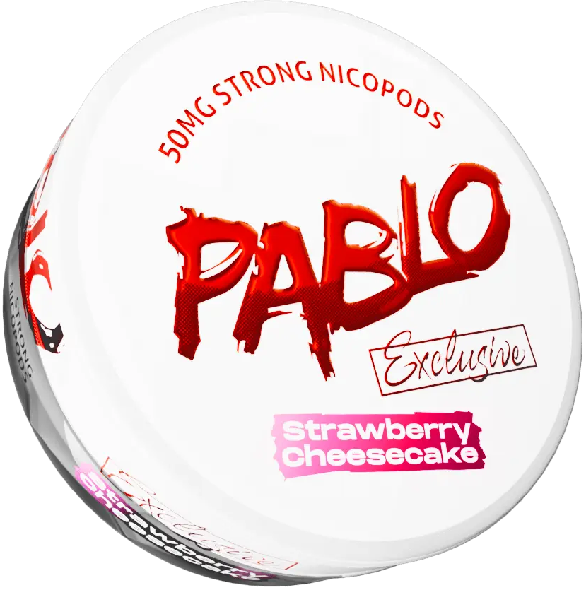 Pablo Exclusive Strawberry Cheesecake-Nikotinbeutel-Gigasnus.de