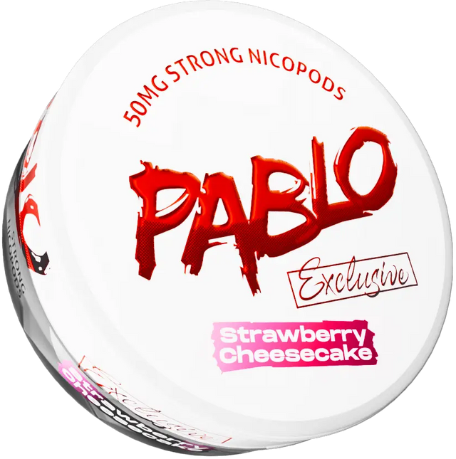Pablo Exclusive Strawberry Cheesecake-Nikotinbeutel-Gigasnus.de