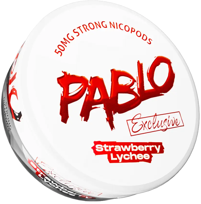 Pablo Exclusive Strawberry Lychee-Nikotinbeutel-Gigasnus.de