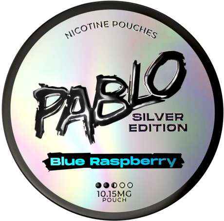 Pablo Silver Blue Raspberry-Nikotinbeutel-Gigasnus.de