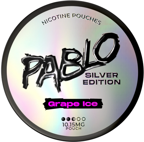 Pablo Silver Grape Ice-Nikotinbeutel-Gigasnus.de