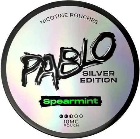 Pablo Silver Spearmint-Nikotinbeutel-Gigasnus.de