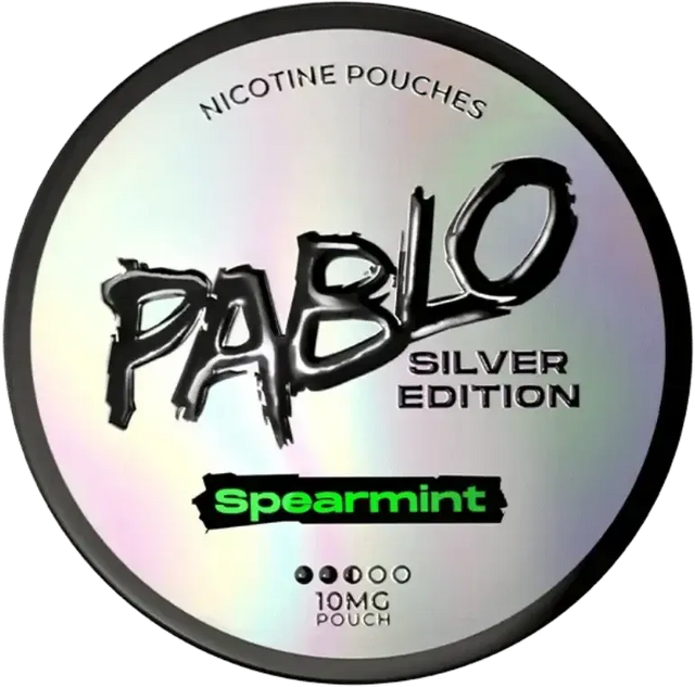 Pablo Silver Spearmint-Nikotinbeutel-Gigasnus.de