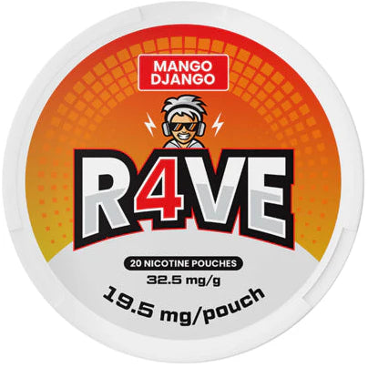 R4VE Mango Django-Nicotine Pouches-SnusBox