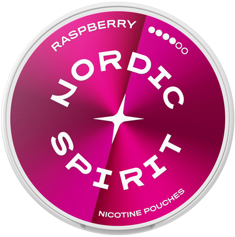 Nordic Spirit Raspberry X-Strong-Nikotinbeutel-Gigasnus.de