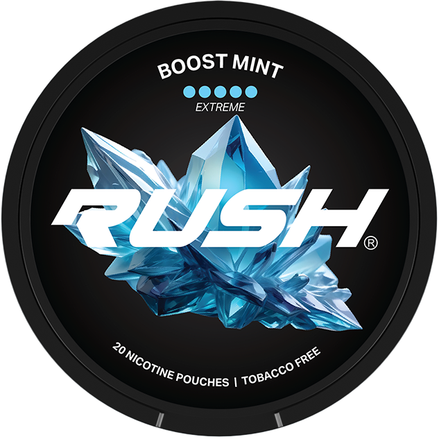 RUSH Boost Mint Extreme-Nikotinbeutel-Gigasnus.de